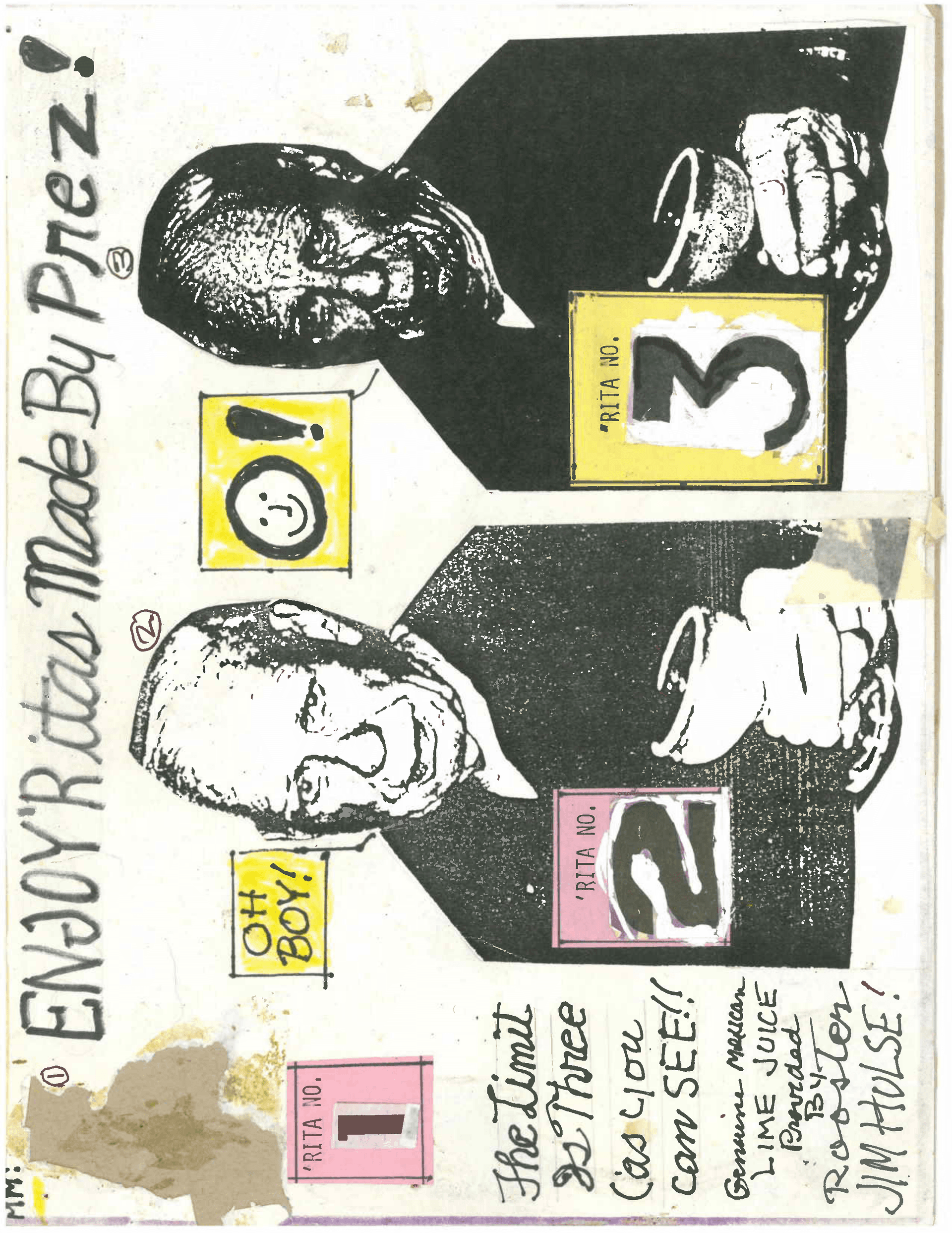 Norv's Margarita Limit Poster